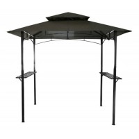 Waterproof Outdoor Metal Grill Gazebo 2.5x2.5m