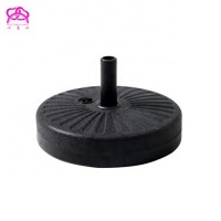 22kg Stable Different Size Patio Umbrella Base Plastic Insert,  Stylish round plastic base holder beach umbrella