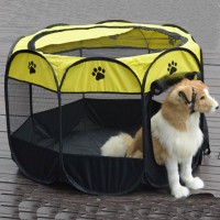 New Pet Houses Folding dog Pet Tent house Kennel Oxford Cloth dog tent polyester