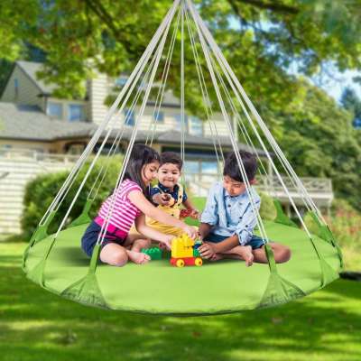 Kids Pod Hanging Swing seat chair nest with Pillow Lounger hammock