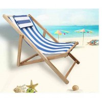 2017 Hot Sale Wholesale Wooden Beach Deck Folding Chair For Outdoor