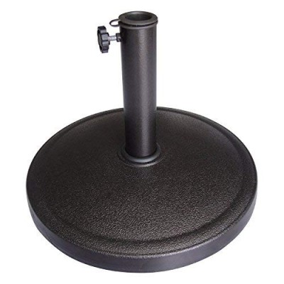 Round Umbrella Resin Base Stand Market Patio Yard Outdoor Heavy Duty Umbrella Holder Base